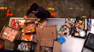 Matutdelning i Mexiko city. Latinamerika är den region i världen där matsäkerheten har lidit mest på grund av pandemin enligt WFP. Matutdelning i Mexiko city. Latinamerika är den region i världen där matsäkerheten har lidit mest på grund av pandemin enligt WFP.