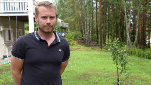Patrik Grönberg trivs i Störsvik där det är nära till naturen och jobbet. Patrik Grönberg.