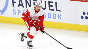 Sommaren 2019 tecknade Valtteri Filppula ett tvåårskontrakt med Detroit. Valtteri Filppula i Detroit.