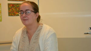 Linda Winberg-Lehto säger att problemen med uteblivna taxibilar började sommaren 2017. Sedan dess har det varit problem de fyra gånger familjen velat ha Kaj-Ingmar Winberg hem eller på fest. Linda Winberg-Lehto.