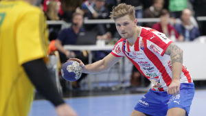 Oscar Kihlstedt har fått sin handbollsfostran i Karisklubben BK-46. Oscar Kihlstedt.
