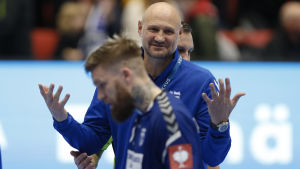 Ola Lindgren lyckades leda Finland till en första seger på väldigt lång tid. Ola Lindgren.