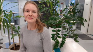 Hangös marknadsföringsinformatör Maria Svanbäck jobbar med kampanjen. Maria Svanbäck.