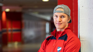 Anton Lundell vill vara en ledande spelare i Finlands JVM-trupp. Anton Lundell.