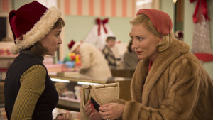 Rooney Mara och Cate Blachett i filmen Carol