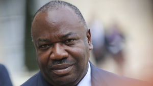 Ali Bongo Ondimba efterträdde sin döde far år 2009. Fadern Omar Bongo styrde Gabon i 42 år Ali Bongo Ondimba eftertrtädde sin döde far år 2009. Fadern Omar Bongo styrde Gabon i 42 år.