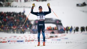 Matti Heikkinen klår alla i klassiska Holmenkollen. Matti Heikkinen, VM 2011.