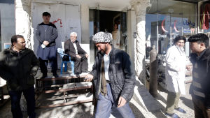 Självmordsattacken utfördes i ett shia-muslimskt område i Kabul Självmordsattacken utfördes i ett shia-muslimskt område i Kabul