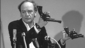 Spaningsledaren Hans Holmér. Hans Holmér, polischef som utredde mordet på Olof Palme 1986.