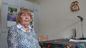 Birgitta Guvenius är ordförande för pensionärsföreningen på Drumsö. Birgitta Guvenius är ordförande för pensionärsföreningen på Drumsö.