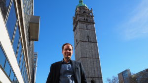 Arttu Rajantie har bott och arbetat på universitet i Storbritannien i över 20 år. Arttu Rajantie i London