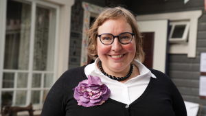 Nina Wiklund är besviken över att evenemanget måste ställas in, men hon ser fram emot att ta sig an planeringen av livestreamen. Arkivbild Nina Wiklund