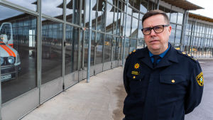Peter Johansson är räddningsdirektör vid Räddningsverket i Östra Nyland (arkivbild). Räddningsdirektör Peter Johansson.