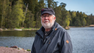 Ulf Johansson har varit ute på sjön några gånger redan i år. Ulf Johansson