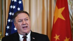 USA har skärpt tonen mot Kina under de senaste veckorna USA:s utrikesminister Mike Pompeo