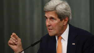 John Kerry varnade tuirkiet för att säga att USA är med i kuppförsöket. USA:s utrikesminister John Kerry