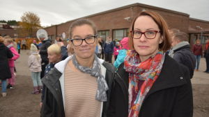 Anna Sell, ordförande för Hem och skola i S:t Karins och Erika Silventoinen, styrelsemedlem i Hem och Skola. Anna Sell, ordförande för Hem och skola i S:t Karins och Erika Silventoinen, styrelsemedlem i Hem och Skola