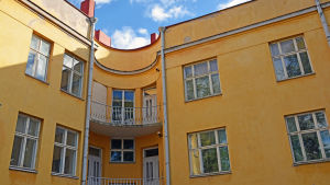 Arkivbild. Här kan i framtiden hotellgäster titta ut. Valtimohuset i Borgå.