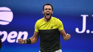 Rafael Nadal möter Matteo Berrettini som tagit sig längre än någonsin i karriären i grand slam-sammanhang. Matteo Berretini.