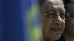 Mahathir Mohamad återvänder till premiärministerposten. Malaysias premiärminister Mahathir Mohamad.