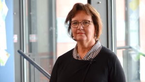 Rektor Harriet Ahlnäs tror starkt på yrkesutbildningen också i framtiden. Harriet Ahlnäs