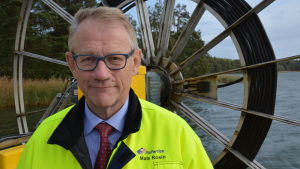 Finferries verkställande direktör Mats Rosin. Finferries verkställande direktör Mats Rosin.