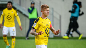 Petteri Pennanen, KuPS lagkapten 2018. Petteri Pennanen är kapten för KuPS herrar.