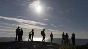 Sankt Olovs sjöled Pilgrimsvandrare på S:t Olofs sjöled
