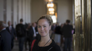 Nästa regering får ta itu med frågan, säger Hanna Sarkkinen (VF). Hanna Sarkkinen