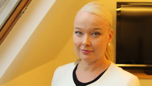 Tiina Tuurnala, vd för Rederierna i Finland. Tiina Tuurnala toimitusjohtaja Suomen Varustamot