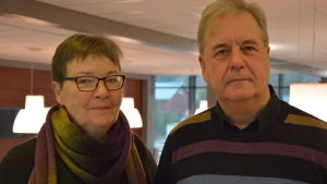 Marianne Jokinen och Sven-Göran Olin. Helena Laakkonen gick bort i våras. En man och en kvinna.