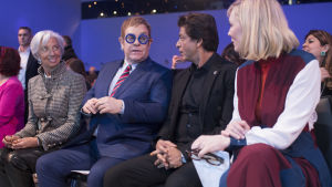 Christine Lagarde, Elton John, Shah Rukh Khan, Cate Blanchett