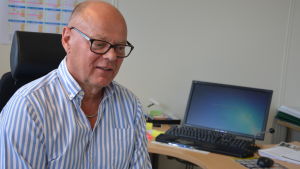 Bo-Ingmar Ahlström är direktör på Malax vatten. Han berättar att mängden fett i avloppen har ökat markant de senaste åren. bo-ingmar ahlström