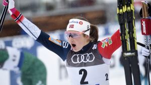 Ingvild Flugstad Östberg är storfavorit. Indvild Flugstad Östberg leder Tour de Ski.