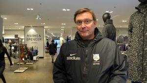 Markus Broman tycker att Borgå centrum borde återupplivas och ser därför fram emot de nya planerna. Markus Broman.