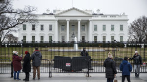 Livvaktstjänsten Secret Service bär bland annat ansvaret för säkerheten i Vita huset i Washington Livvaktstjänsten Secret Service bär bland annat ansvaret för säkerheten i Vita huset i Washington