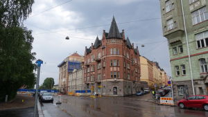 Tallbergska huset på Skatudden är ett bra exempel på jugendarkitekturen i Helsingfors. Tallbergska huset på Skatudden i Helsingfors.