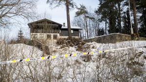 Huset där Anne-Elisabeth Hagen bodde utanför Oslo Huset där Anne-Elisabeth Hagen bodde utanför Oslo