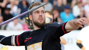 Teo Takala vann FM-brons år 2018. (Arkivbild) Teo Takala i Paavo Nurmi Games 2019.