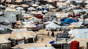 Lägret al-Hol i Syrien 8.8.2019 administreras av kurder. Lägret al-Hol i Syrien 8.8.2019 administreras av kurder.
