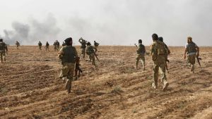 Soldater korsar gränsen i samband med den turkiska offensiven mot kurdiska områden i nordöstra Syrien 11.10.2019 Soldater korsar gränsen i samband med den turkiska offensiven mot kurdiska områden i nordöstra Syrien 11.10.2019