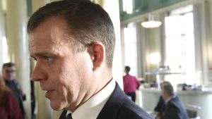 Samlingspartiets ordförande Petteri Orpo har tidvis varit mycket irriterad Samlingspartiets ordförande Petteri Orpo