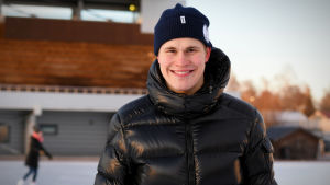 Jesse Puljujärvi återfann glädjen i Kärpät. Jesse Puljujärvi ler, januari 2020.