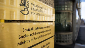 sosiaali ja terveysministeriö meritullinkatu 8. 