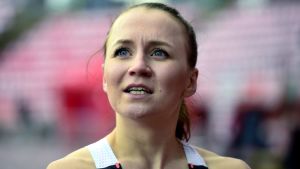 Reetta Hurske siktar på att försvara sin FM-titel i augusti. Reetta Hurske ger intervju.