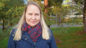 Läkare Jutta Peltoniemi hoppas att Åboborna är försiktiga då de firar jul i år. Läkare Jutta Peltoniemi.