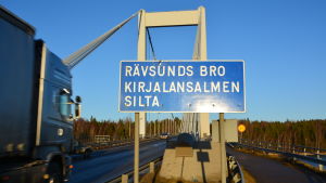 Rävsundsbron mellan Pargas och S:t Karins