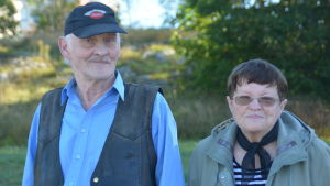 Ulf och Mary Enberg är grannar till det planerade köpcentret. Ulf och Mary Enberg.