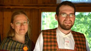 Ulrika Vestergård-Denward och Daniel Beijar Porträtt av Ulrika Vestergård-Denward och Daniel Beijar.