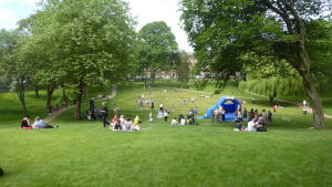 Friends of Winckley Square har jobbat med att skapa en oas för områdets invånare och andra i centrum av Preston. Winckley Square i Preston